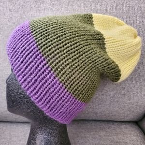Reversible Handmade Unisex Beanie